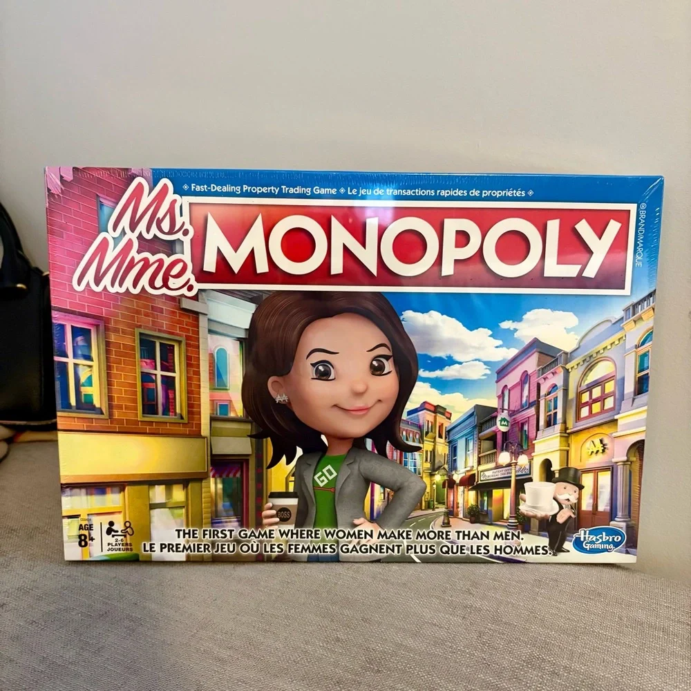 Hasbro Brand New Sealed in Package Ms. Monopoly Board Game - Picture 2 of 6